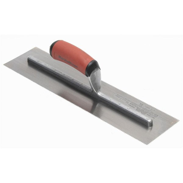 Notched Trowel, 3-Side, 1/16