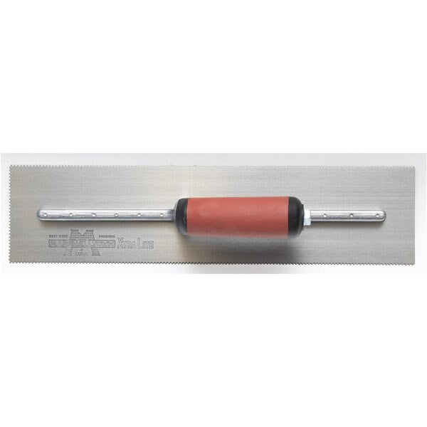 Notched Trowel, 3-Side, 1/16
