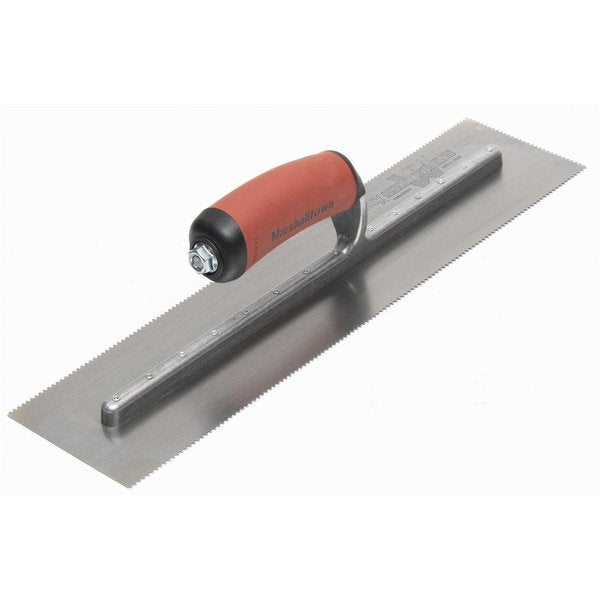 Notched Trowel, 3-Side, 1/16