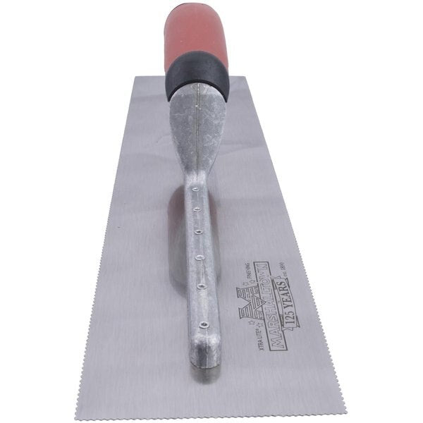 Notched Trowel, 3-Side, 1/16