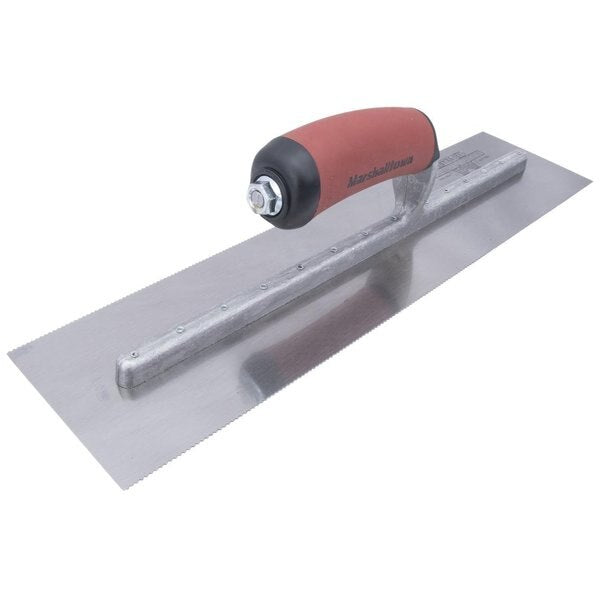 Notched Trowel, 3-Side, 1/16