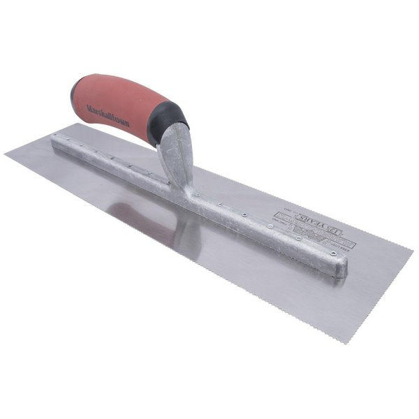 Notched Trowel, 3-Side, 1/16