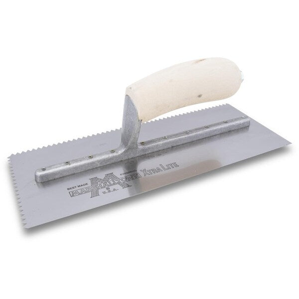 Notched Trwl, Curvd Wood Hndl, 7/32