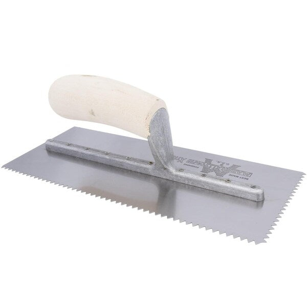 Notched Trwl, Curvd Wood Hndl, 7/32