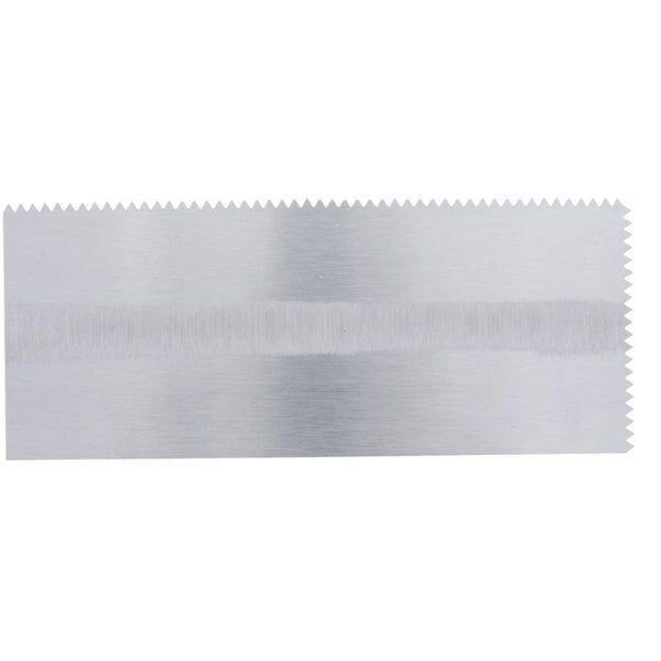 Notched Trowel, V-Handle, 7/32