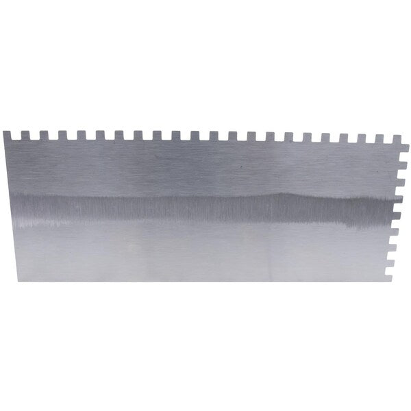 Notched Trowel, Wood Hndle, 1/4