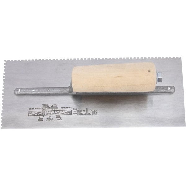 Notched Trowl, Wood Hndl, 3/32