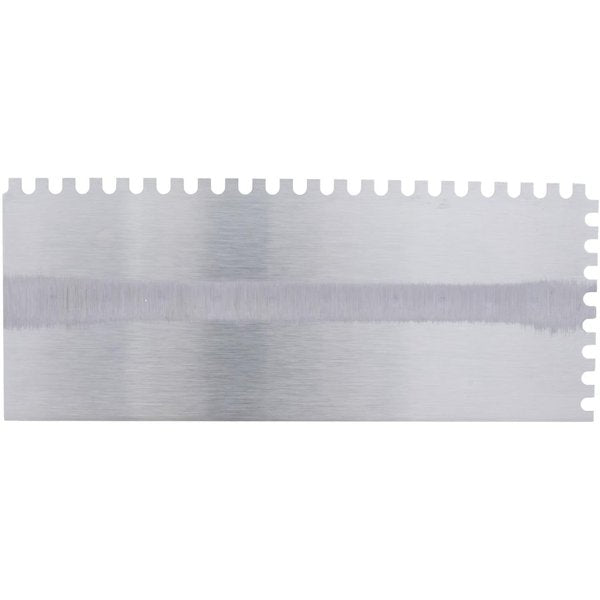 Notched Trowel, U-Handle, 1/4