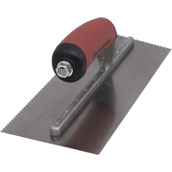 Notched Trowel, Left, 3/32