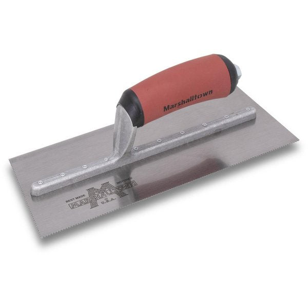 Notched Trowel, Left, 1/16