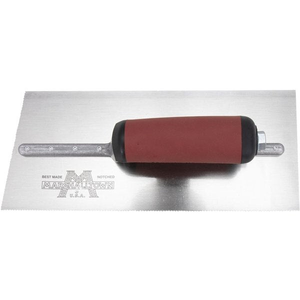 Notched Trowel, Left, 1/16