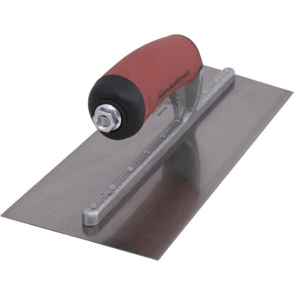 Notched Trowel, Left, 1/16