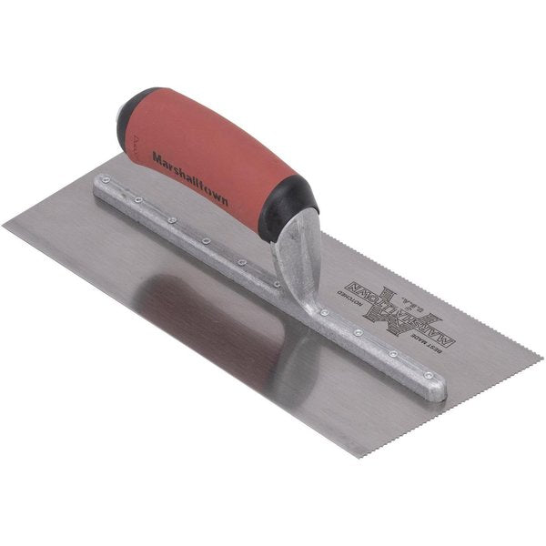Notched Trowel, Left, 1/16