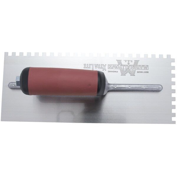 Notched Trowel, Left, 1/2