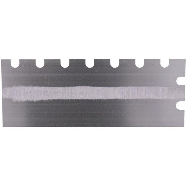 Notched Trowel, Curved Hndl, 9/16