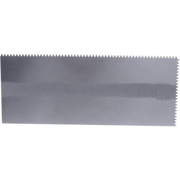 Notched Trowel, V-Handle, 3/16