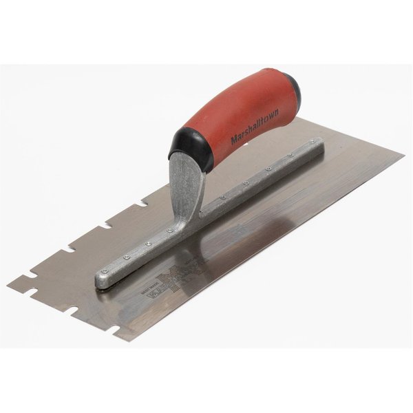 Notched Trowel, U-Hndl, 1/4