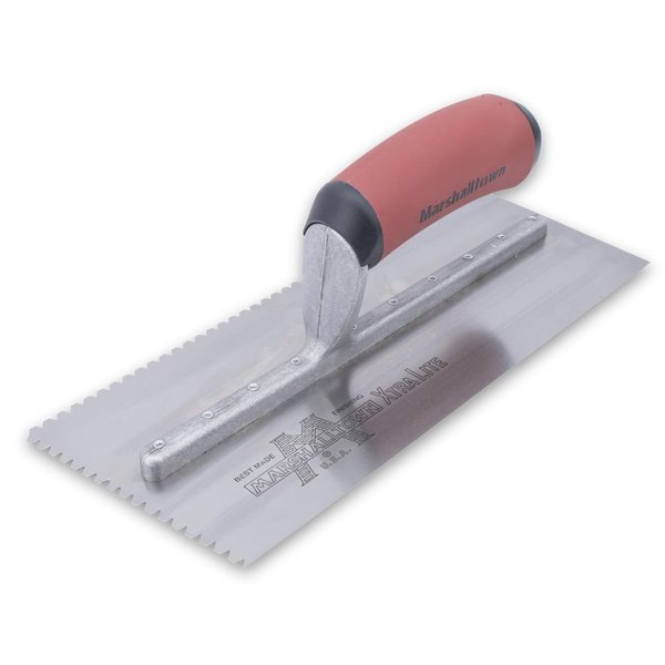 Notched Trowel, V-Hndl, 1/8