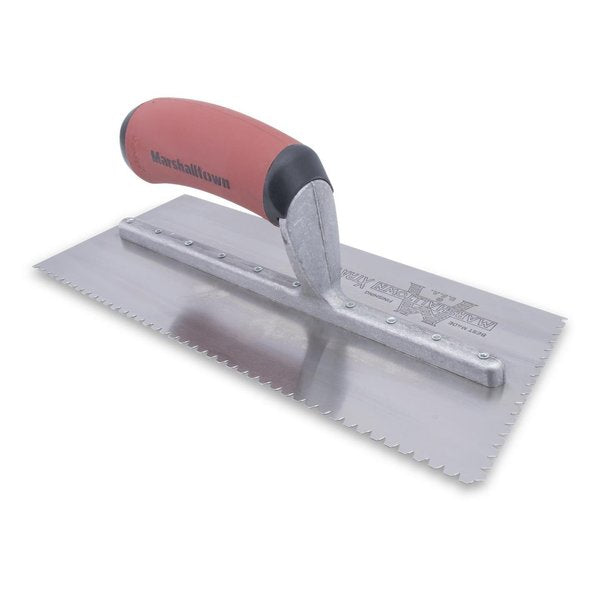 Notched Trowel, V-Hndl, 1/8