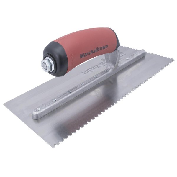 Notched Trowel, V-Hndl, 1/8