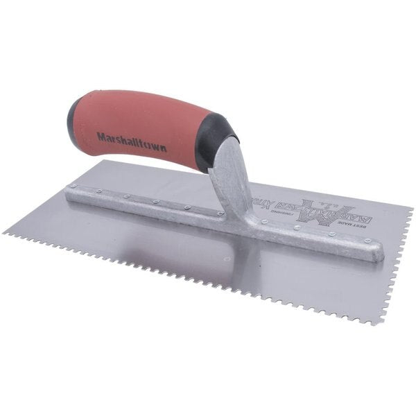 Notched Trowel, U-Hndl, 1/8