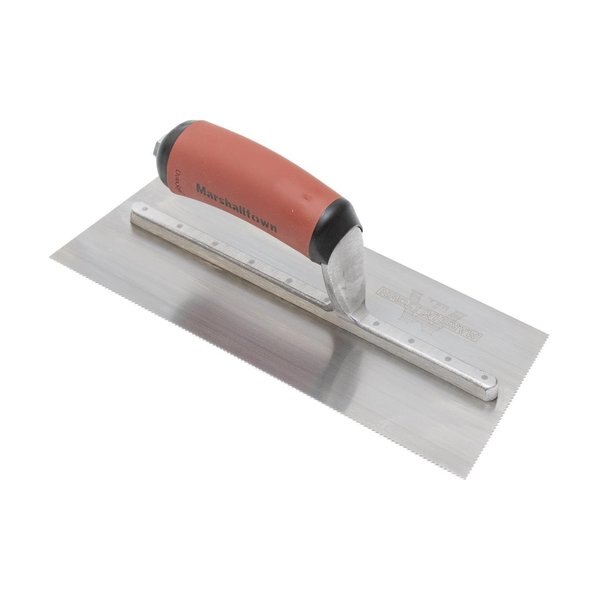 Notched Trowel, U-Hndle, 1/16