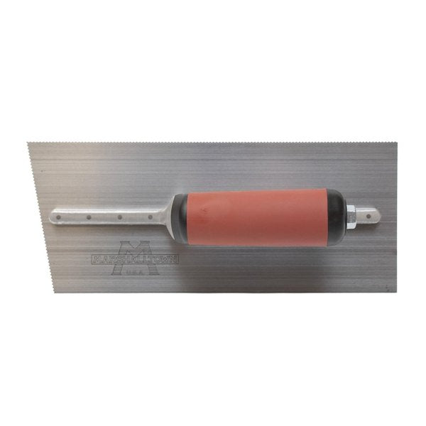 Notched Trowel, U-Hndle, 1/16
