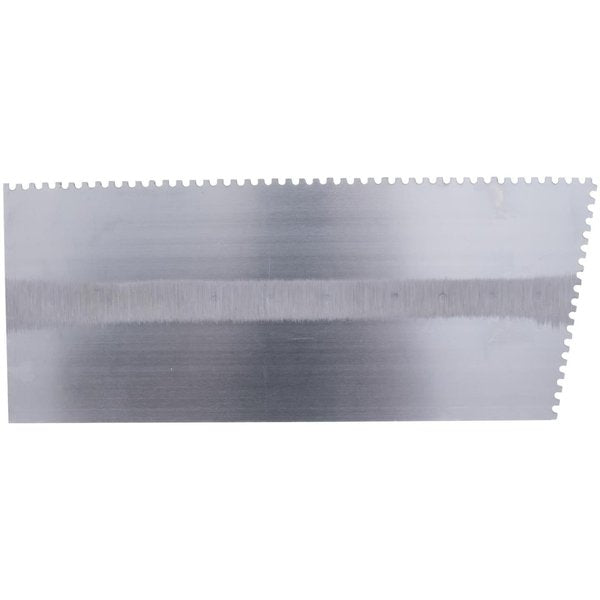 Notched Trowel, U-Handle, 1/8