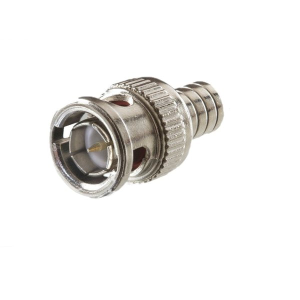 RG59 PVC, RG6 TFE BNC Male 2 Pc Cr, PK10
