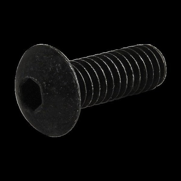 #8-32 Socket Head Cap Screw, Zinc Plated Steel, 1/2 in Length