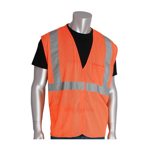 Class 2, Mesh Vest, Hook And Loop Closure