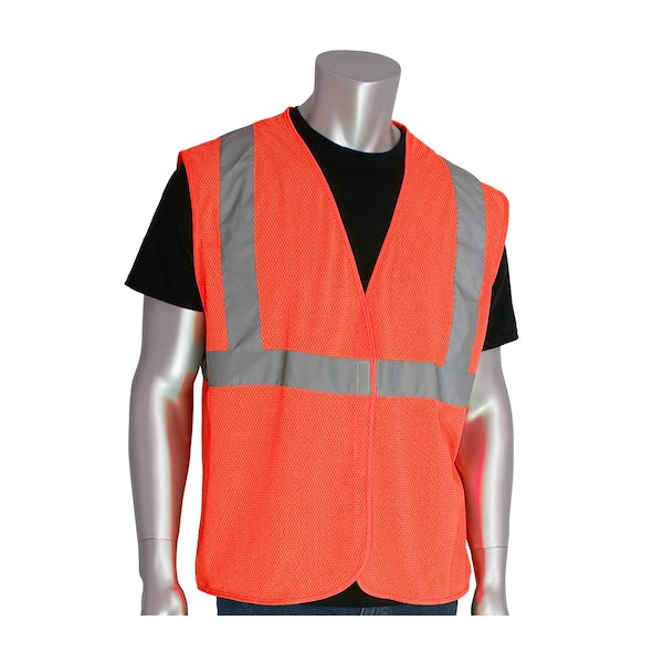 Class 2, Economy Mesh Vest, No Pocket