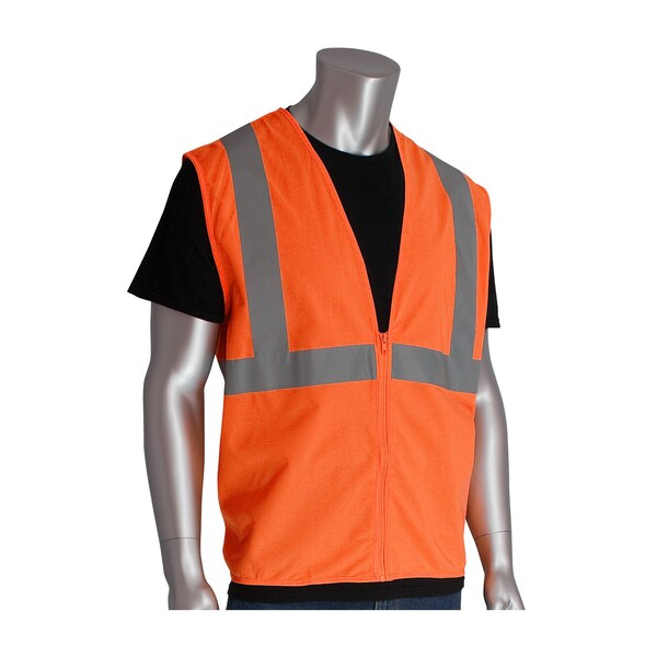 Class 2, Economy Solid, Orange, No Pockets