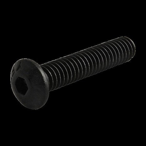 #8-32 Socket Head Cap Screw, Zinc Plated Steel, 7/8 in Length