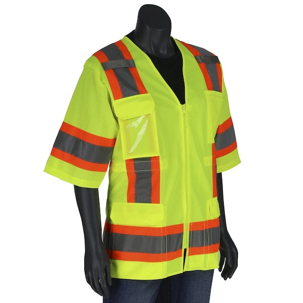Womens Vest, Class 3 XBk, XL
