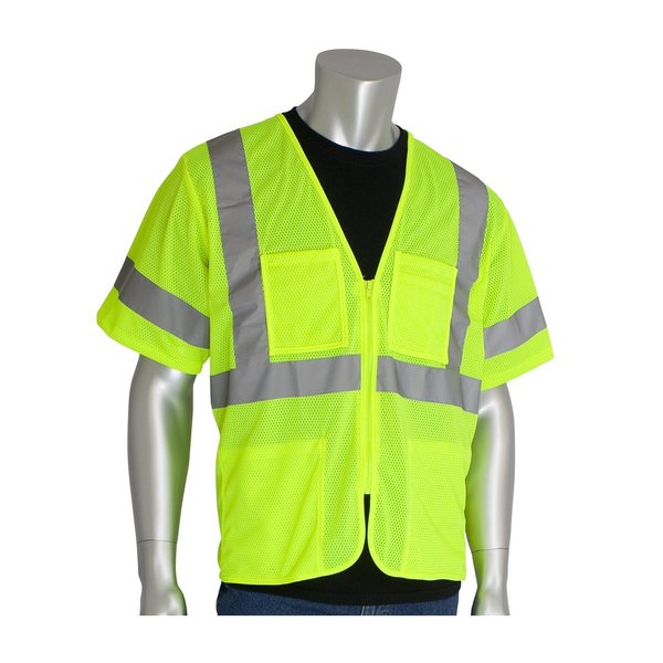Class 3, Economy Mesh Vest, Yellow