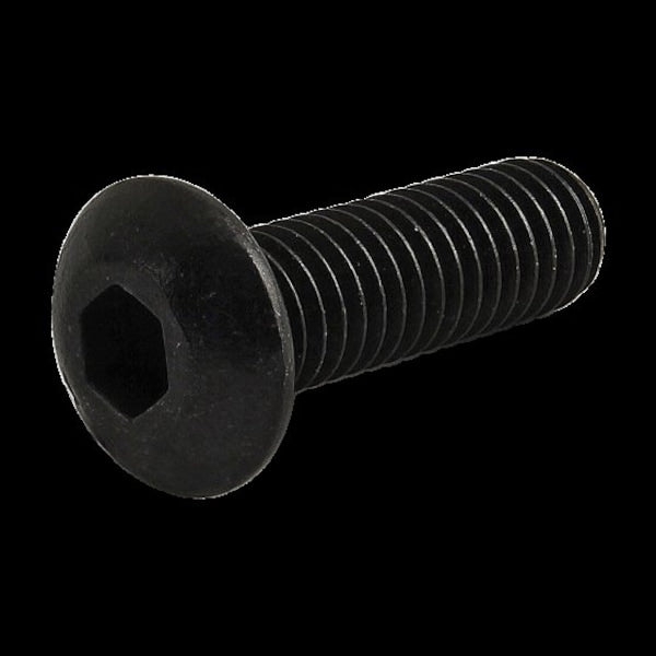 #10-32 Socket Head Cap Screw, Zinc Plated Steel, 5/8 in Length