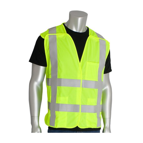 Class 2 Solid 5 Point Breakaway Fr Vest