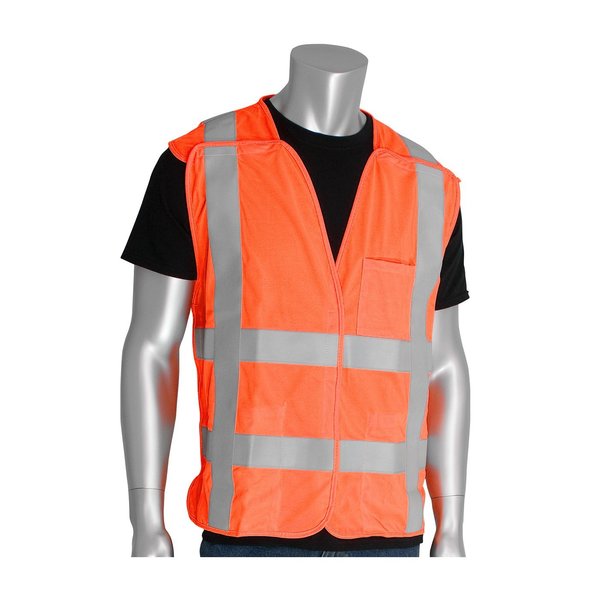 Class 2 Solid 5 Point Breakaway Fr Vest
