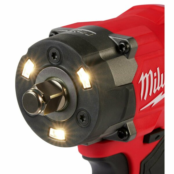M18 FUEL 1/2 in. Controlled Torque Compact Impact Wrench with TORQUE-SENSE with Friction Ring (Tool Only)