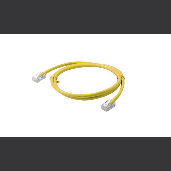 Cat6 Patch Cord Non-Booted UTP cULus Yel