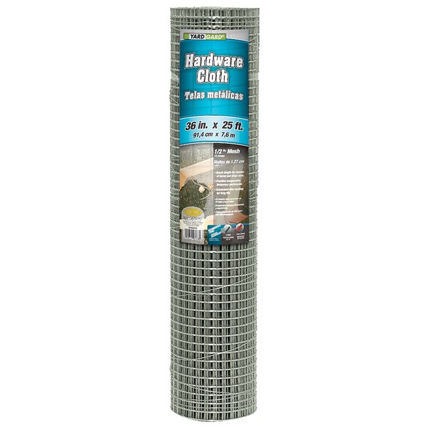Hardware Cloth, 19 ga., 1/2