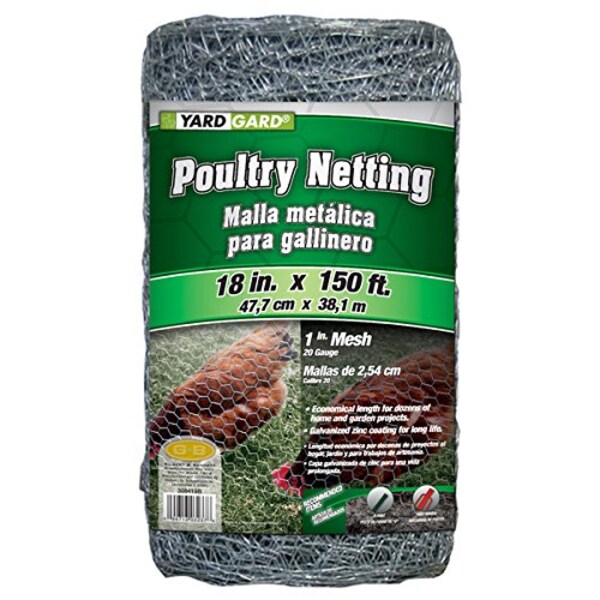 Poultry Netting, 20 ga., 1