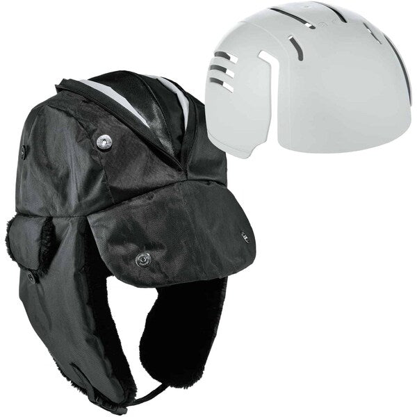 Trapper Hat, Over the Head, L/XL, Black
