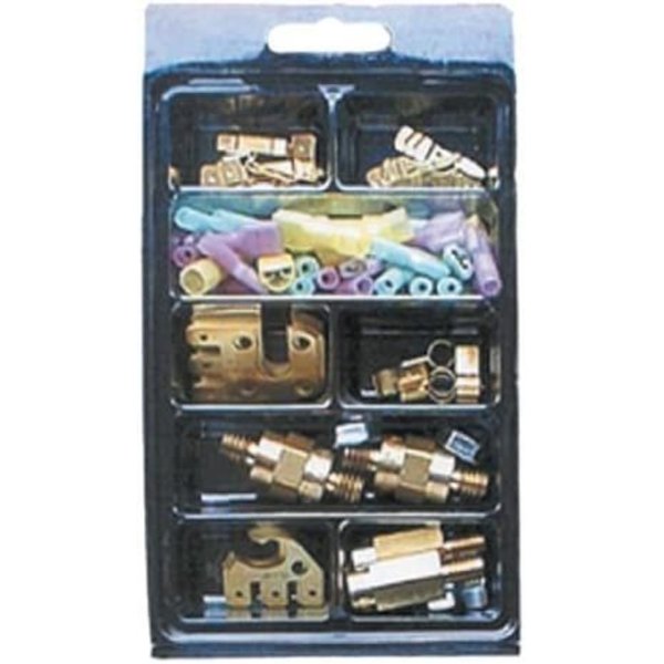 Vinyl Ring Terminal, 25 pieces, 12-10 AWG