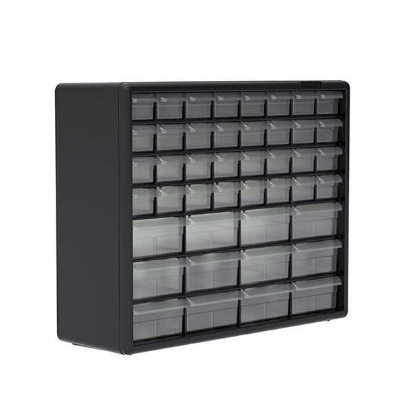 Storage Cabinet, 44 Drawer, Plastic