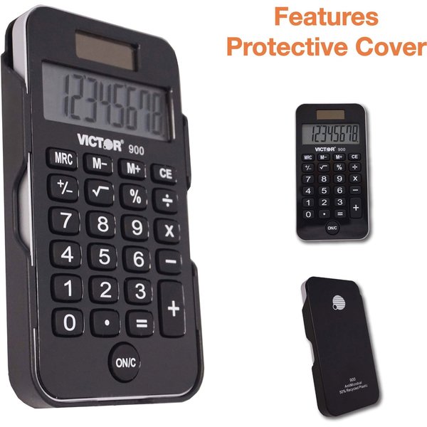 Pocket Calculator, LCD, 8 Digits