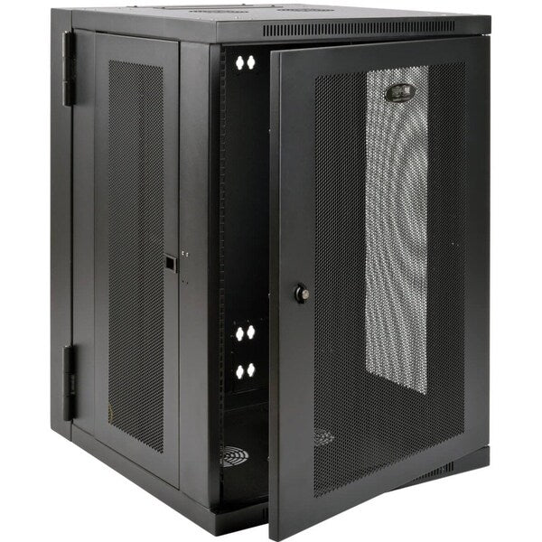 Wallmount Rack, 18U, Hinged, UPS depth