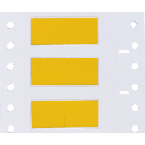 Write On Black Wire Marker Sleeves, PermaSleeve(R) Polyolefin, HX-250-2-BK