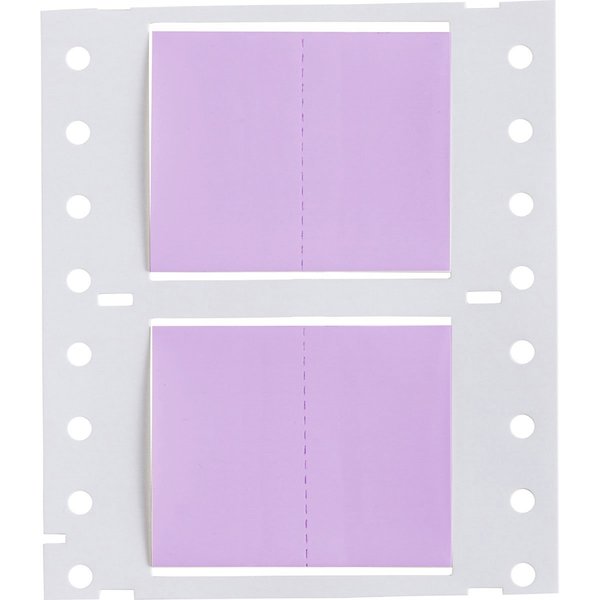 Write On Violet Wire Marker Sleeves, PermaSleeve(R) Polyolefin, PS-1000-2-VT-S-2
